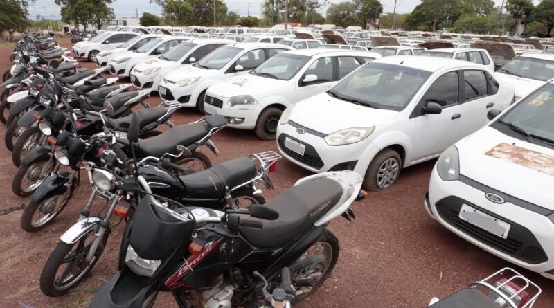 Governo do Tocantins arrecada mais de R$ 9,6 milhões em leilão de veÃculos e sucatas
