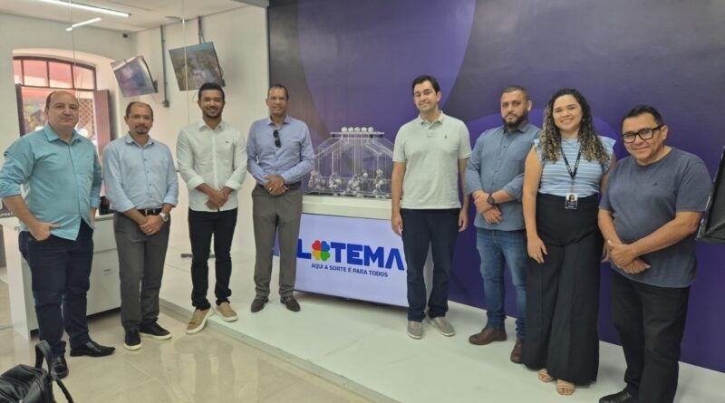 Comitiva do Tocantins visita Loteria do Maranhão visando implantar projeto próprio em 2025
