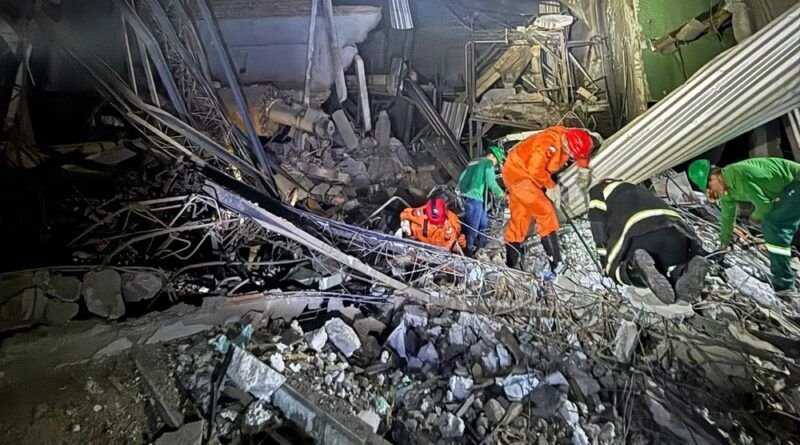 Dois homens morrem em explosão de galpão de soja