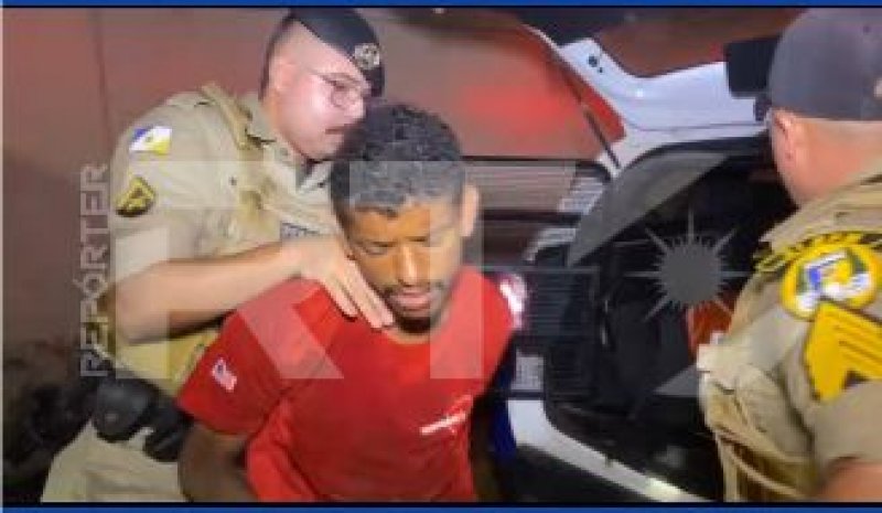 PM prende morador de rua suspeito de tentar estuprar mulher no centro de AraguaÃna