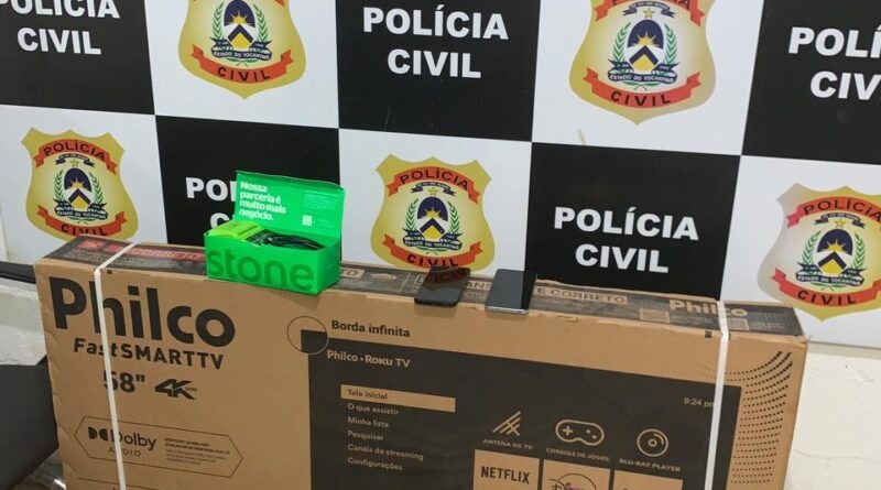 Polícia Civil cumpre mandado em casa de motorista suspeito de desviar R$ 300 mil de empresa de cosméticos