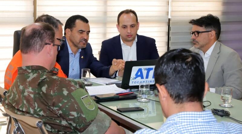 Em reunião com prefeitos, governador Wanderlei Barbosa anuncia R$ 6 milhões em recursos e até 500 brigadistas no combate aos incêndios florestais