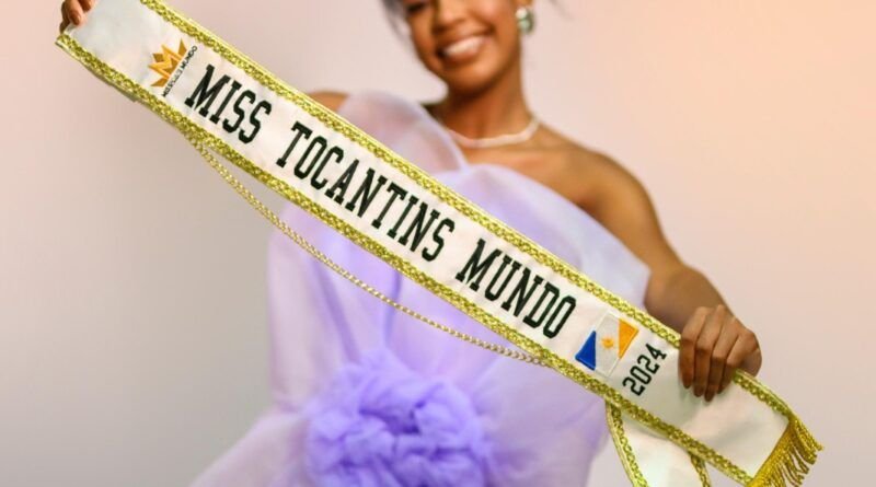 Em busca da coroa: com o título de Miss Tocantins Mundo, araguainense representará o estado em competição nacional