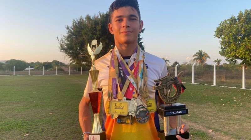 Estudante tocantinense Hentony dos Santos é convocado para representar o Brasil nos Jogos Mundiais Escolares Sub-18, no Bahrain