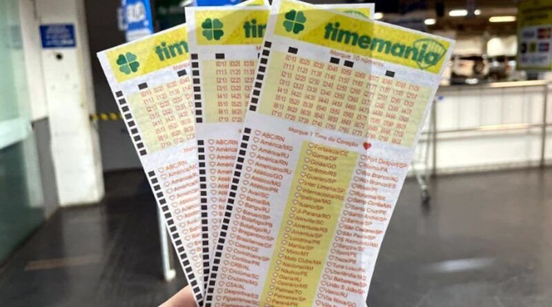 Apostador do Tocantins leva R$ 15 milhões na Time Mania