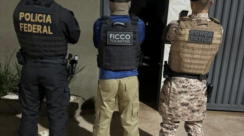 Grupo suspeito de dar apoio logístico em assaltos a bancos é alvo de mega operação policial no Tocantins