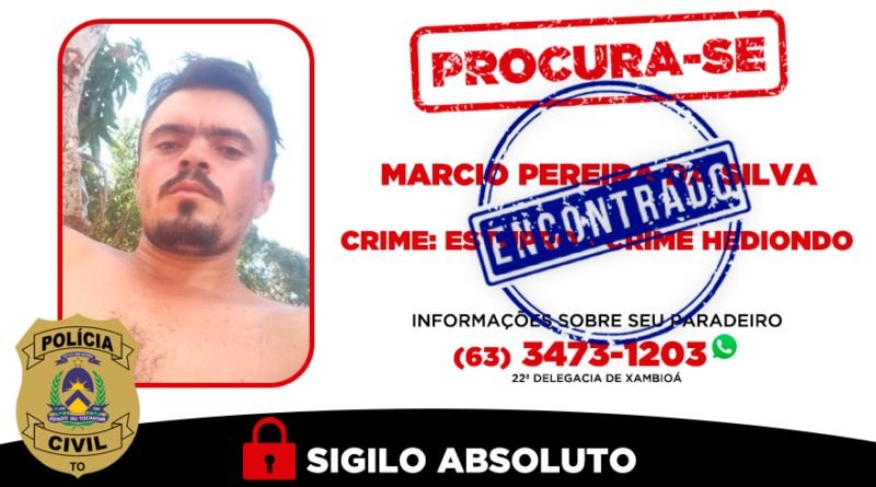 PolÃcia prende suspeito de estupro em Xambioá