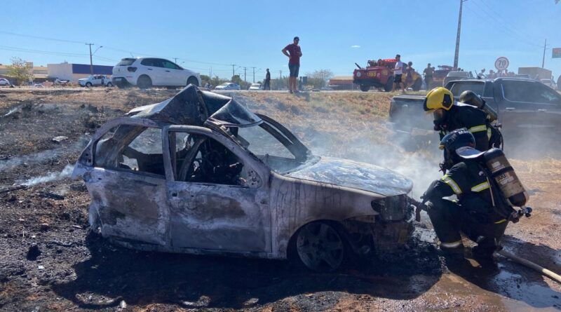 Motorista morre carbonizado após grave acidente na BR-010 em Palmas
