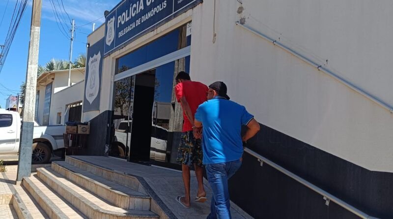 Em Dianópolis, PolÃcia Civil localiza e prende foragido que havia rompido tornozeleira eletrônica