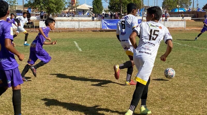Promovida pelo Governo do Tocantins, Copa Nilton Santos fortalece o futebol de base com a participação de 120 equipes e mais de 1900 atletas