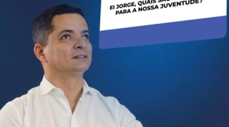 Pré-candidato a prefeito e idealizador do Jovem Trabalhador, Jorge Frederico fala sobre a criação do programa em Araguaína