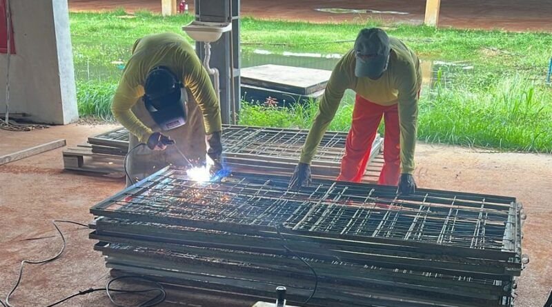 Custodiados do Sistema Penal prestam serviços na preparação da Agrotins 2024