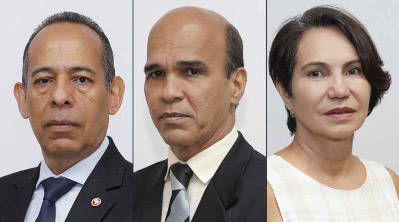 João Rodrigues, José Demóstenes e Leila Magalhães compõem a lista tríplice para vaga de desembargador do TJTO