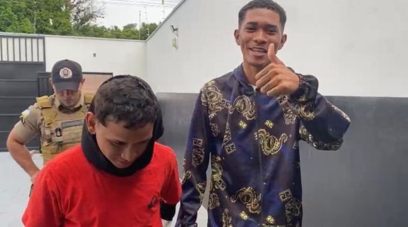 PM prende três homens e apreende adolescente por tráfico no Costa Esmeralda