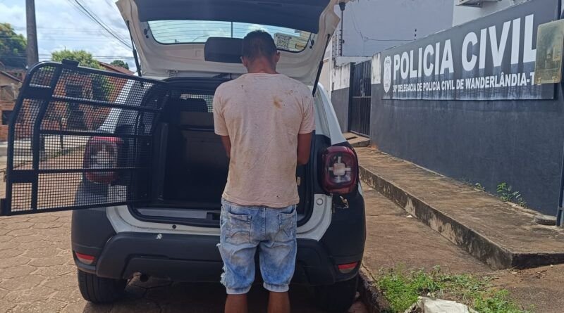 Em Wanderlândia, Polícia Civil prende homem suspeito de abusar sexualmente de duas enteadas; crianças tem 10 e 12 anos