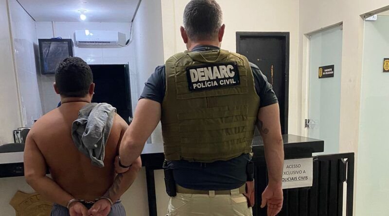 Polícia prende em Araguaína homem foragido da justiça de GO que integrava esquema de desmanche de carros