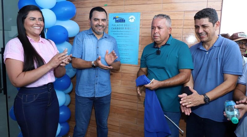 Wanderlei Barbosa lança pavimentação asfáltica da TO-387 durante comemoração dos 33 anos de Taipas