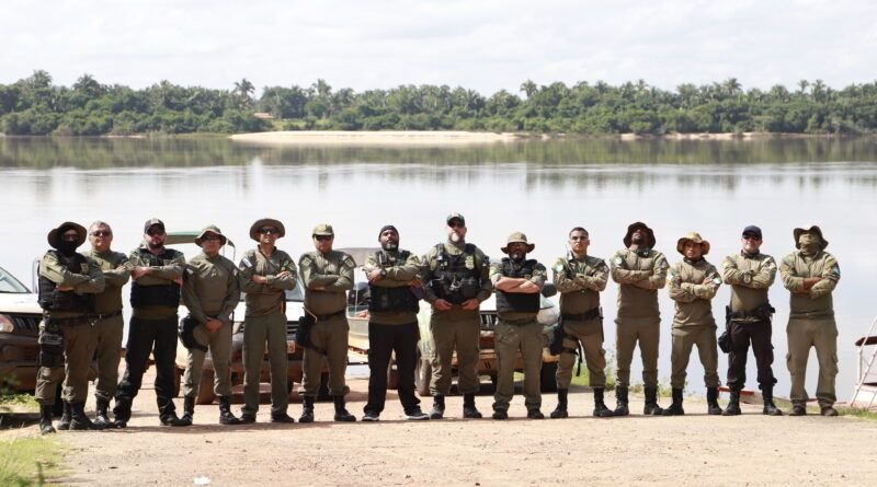 Equipes definem estratégias para última semana das ações de fiscalização da Operação Piracema 2023/2024