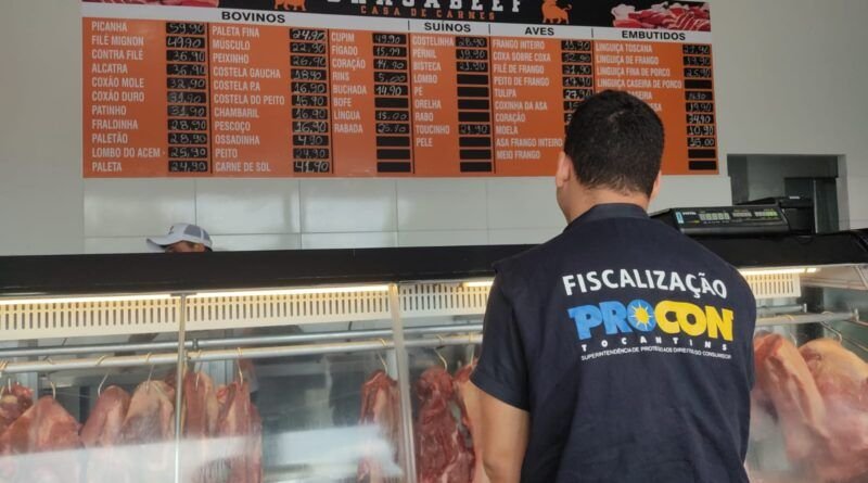 Procon encontra variação é de até 120% em açougues de Araguaína