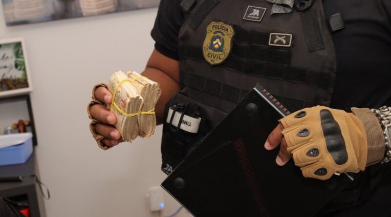 Polícia Civil do Tocantins participa de operação que investiga fraudes bancárias