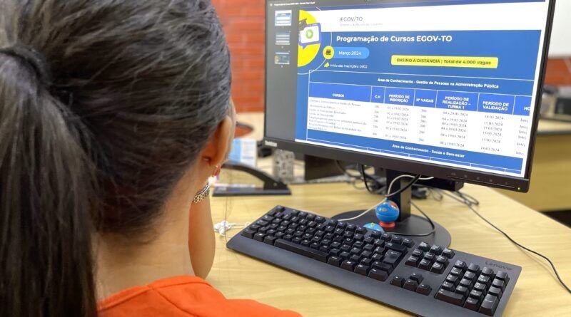 Escola de Governo do Tocantins divulga calendário de cursos para o 1° bimestre de 2024