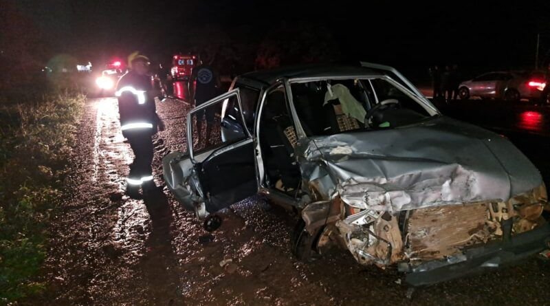 Mulher morre e 6 pessoas ficam gravemente feridas em 2 acidentes na BR-153