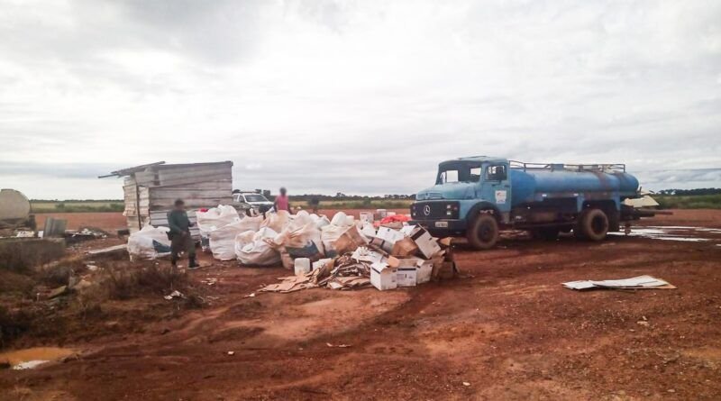 MP pede multa de R$ 5 mi a produtores rurais por descarte irregular de embalagens de agrotóxicos