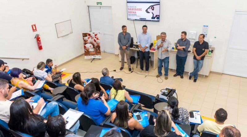 Governo do Tocantins investe em curso de qualificação de sanidade suína