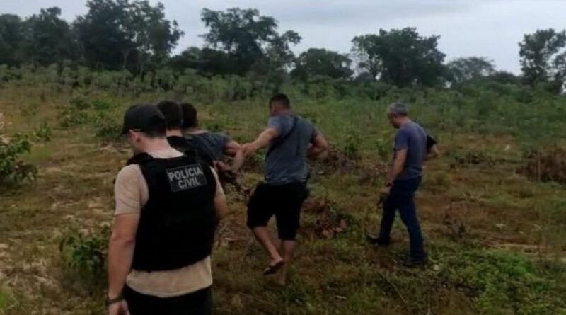 Polícia Civil do TO prende em Carolina-MA, homem suspeito de crime bárbaro em Goiatins