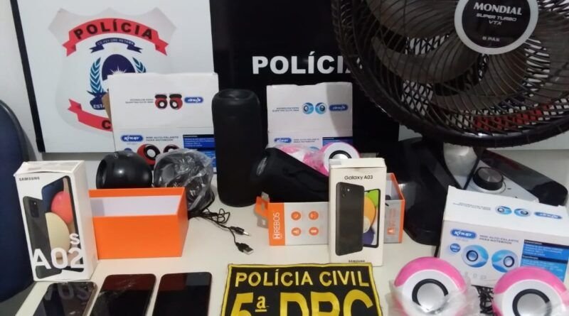 Em rápida ação, PC prende 2 bandidos e recupera produtos roubados