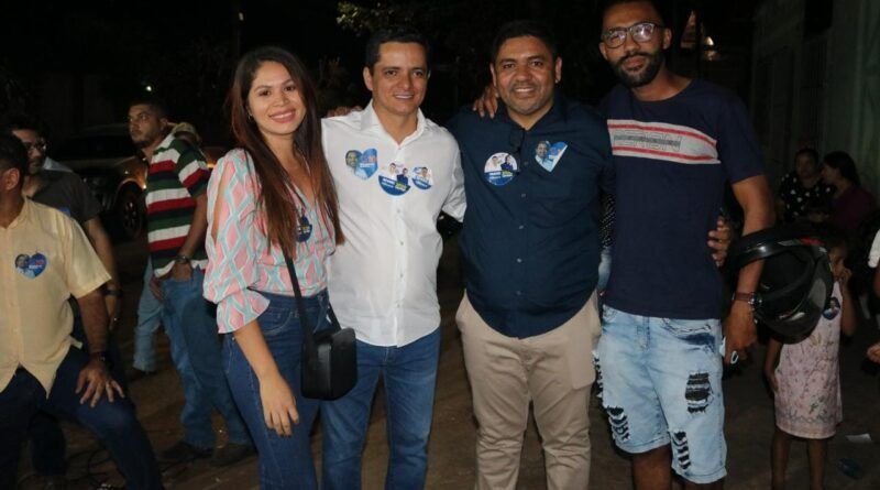 Jorge Frederico e Flávio Cabanhas reúnem multidão no setor Araguaína Sul