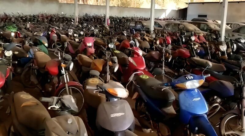 PRF realiza primeiro leilão em 2022 de veÃculos retidos no Tocantins