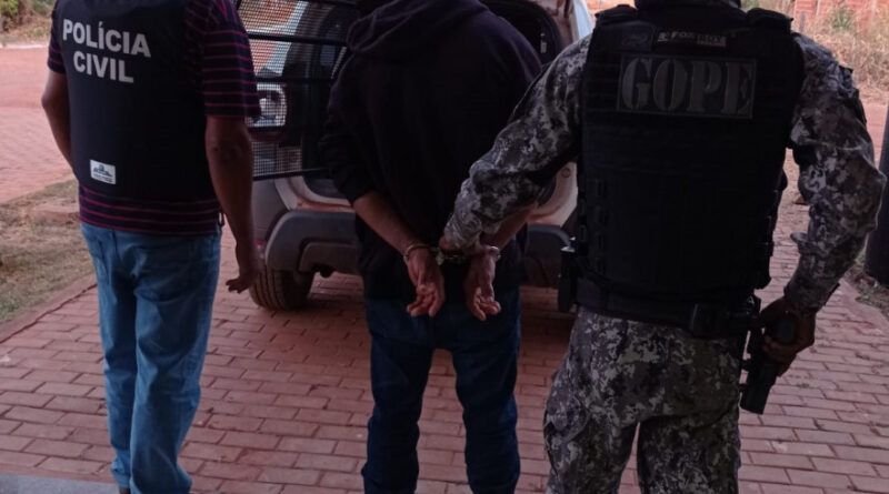 Polícia Civil  prende homem condenado por homicídio