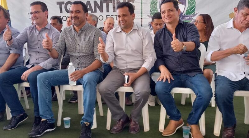 Jorge Frederico participa da assinatura da ordem de serviço para recuperação das rodovias que ligam Wanderlândia, Ananás, Riachinho e Piraque