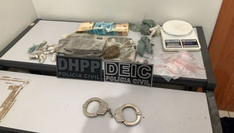 Oito são presos e drogas apreendidas em Operação da PolÃcia Civil do Tocantins