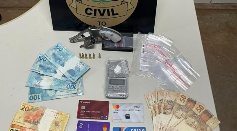 Irmãos são presos por tráfico de drogas e crimes cibernéticos durante operação da 2ª Divisão de Repressão a Narcóticos em Araguaína