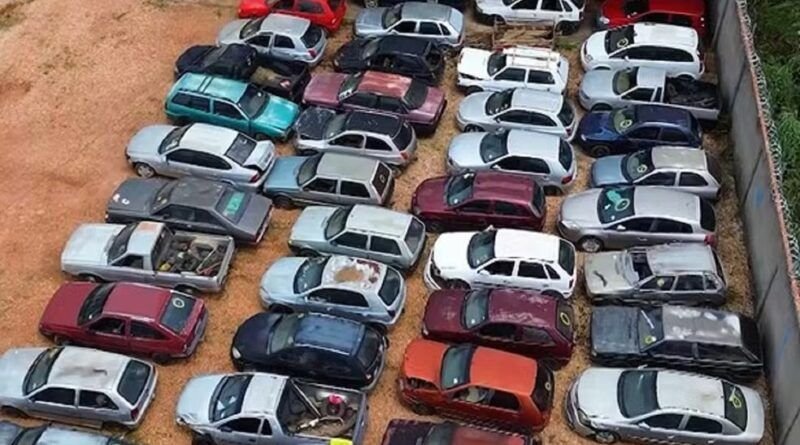 Detran Tocantins faz leilão online de mais de 400 veículos; lances começam em R$ 20