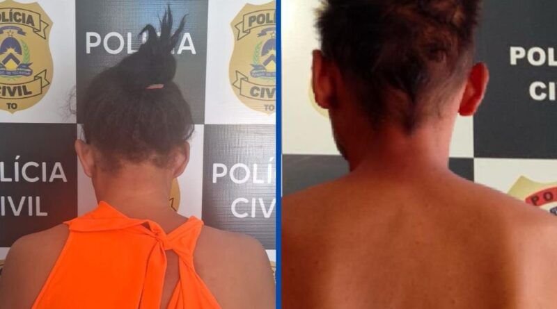 Mãe e padrasto são presos no TO suspeitos de estuprar menina de 11 anos