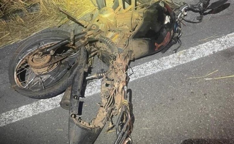 Três crianças e um homem morrem em batida entre moto e carro na TO-050