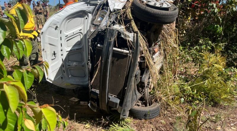 Menor embriagado dirigia carro com 8 ocupantes que capotou e matou três pessoas na TO-010, em Araguatins