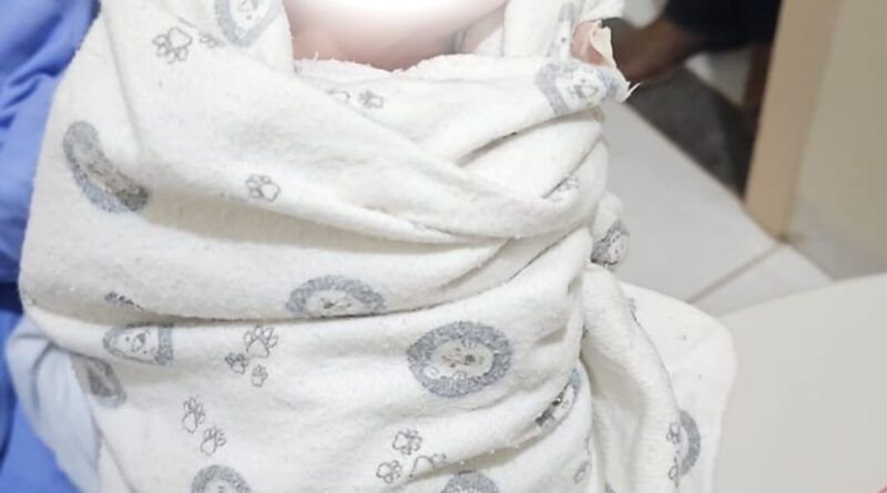 VÍDEO; Bebê é abandonado na garagem da Prefeitura de Filadélfia