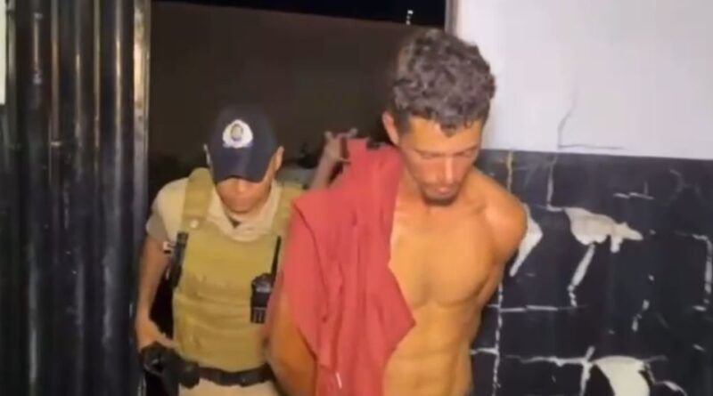 Homem é preso após roubar e agredir dono de supermercado em AraguaÃna