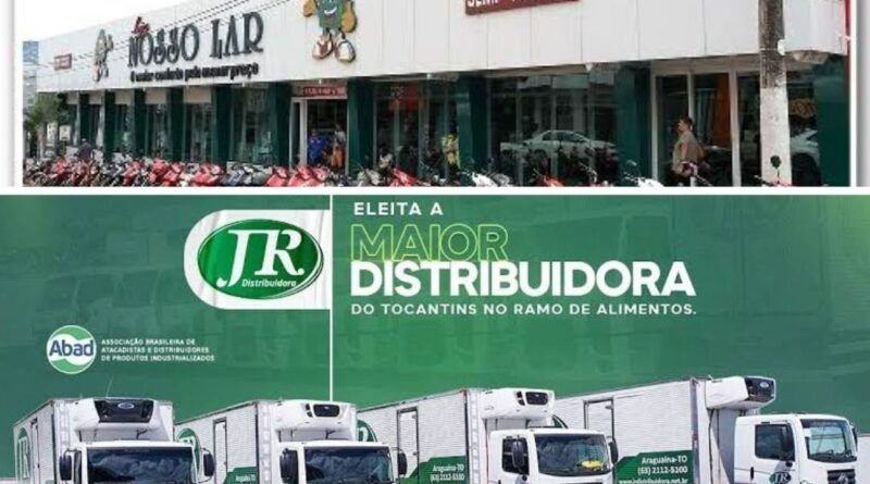 Nosso Lar, Quartetto e JR lideram ranking de faturamento entre atacadistas no Tocantins em 2024